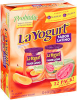 La Yogurt® Probiotic Mango & Guava Blended Lowfat Yogurt Sabor Latino Variety Pack 12-6 oz. Cups
