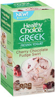 Healthy Choice® Cherry Chocolate Swirl Greek Frozen Yogurt Frozen Dairy Snack 3-4 fl. oz. Cups