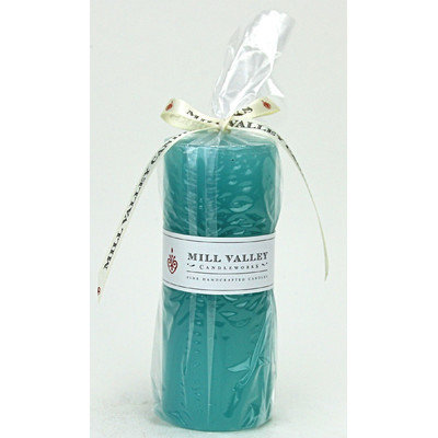 Mill Valley Candleworks Floral Seaside Scented Pillar Candle Size: 5