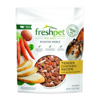 Freshpet® SELECT ROASTED MEALS TENDER CHICKEN WITH CRISP CARROTS & LEAFY SPINACH DOG FOOD RECIPE