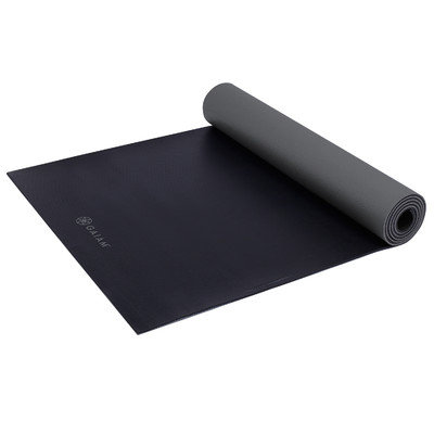 Gaiam Athletic Yoga Duramat Color: Gray/Gray