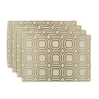 Chooty & Co. Milo Straw Lined Placemat (Set of 4)