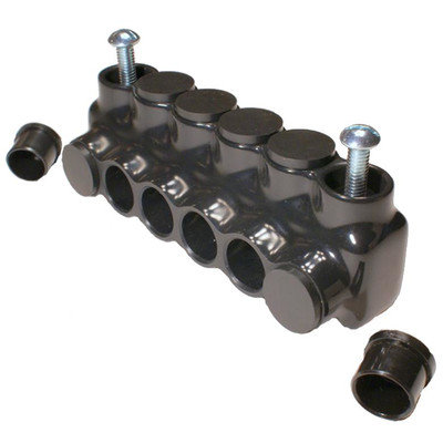 Morris Products 48-Amp 600-Volt Black 4-Wire Connector 97734