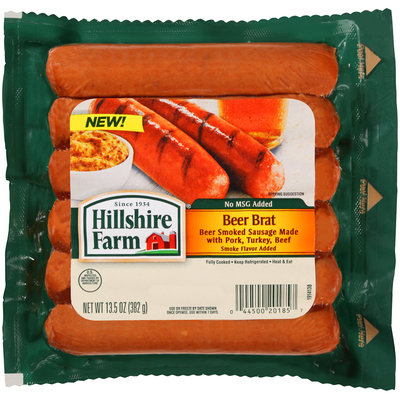 Hillshire Farm Beer Brat 13.5 oz. Pack