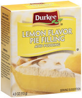 Durkee Lemon Flavor Pie Filling & Pudding 4 Oz Box
