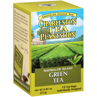 Charleston Tea Plantation Wadmalaw Island Green Tea 12 ct Box
