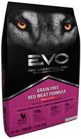 EVO Red Meat Formula Small Bites Dog Food 13.2 lb. Bag
