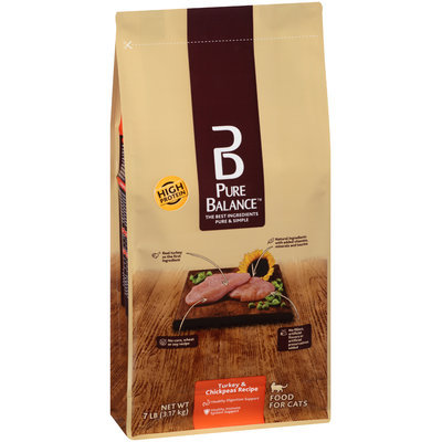 Pure Balance™ Turkey & Chickpeas Recipe Cat Food 7 lb. Bag