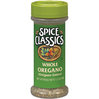 Spice Classics Whole Oregano 1.2 Oz Shaker