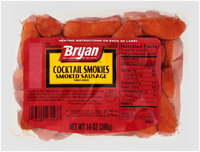 Bryan® Cocktail Smokies Smoked Sausage 14 oz. Pack