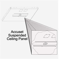 Draper Aero Accuset Suspended-Ceiling Panel (1 1/2