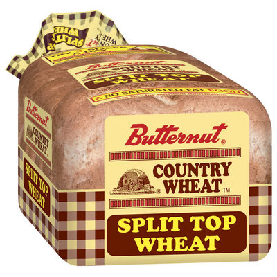 Butternut Country Wheat Split Top Bread 24 Oz Bag
