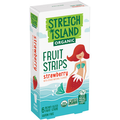 Stretch Island® Organic Strawberry Fruit Strips 6-0.5 oz. Strips