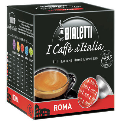 Bialetti I Caffe d'Italia Roma Espresso Capsules - 16-pk.
