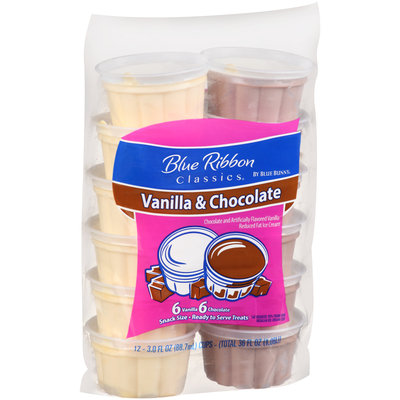 Blue Ribbon Classics Vanilla & Chocolate Ice Cream Cups