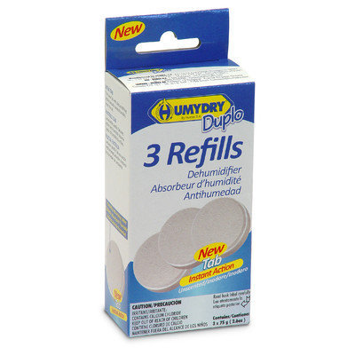 Humydry Refill Tab 2.6 oz. Moisture Absorber (Pack of 3)