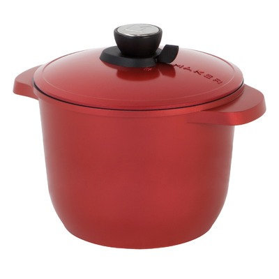 Maker Homeware SmartSteam 4.5 QT Classic Cookware Color: Red