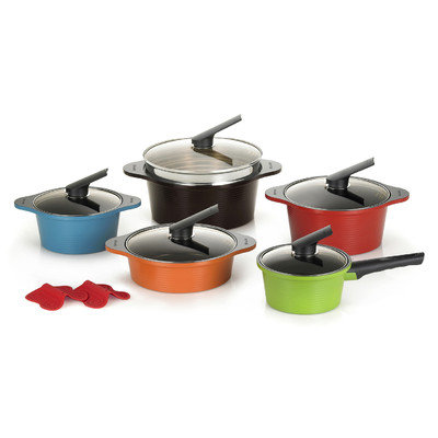 Happy Call Usa 13 Piece Pot Set with Lids