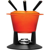 Le Creuset 1.75-Quart Traditional Fondue in Flame