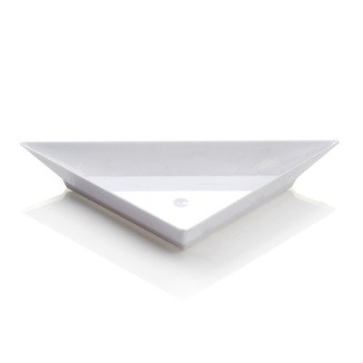 Restaurantware Triangolo Mini Appetizer Plate (100 Count) Color: White