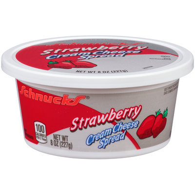 Schnucks® Strawberry Cream Cheese Spread 8 oz. Tub