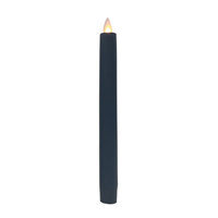 Boston Warehouse 28290 Mystique 8 in. Navy Flameless Taper Candle