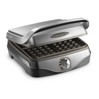 Calphalon No Peek Stainless Steel Waffle Maker