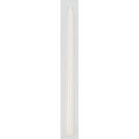 Oddity, Inc. Oddity 51001 White 10 in. Unscented Taper Candle - Pack of - 2
