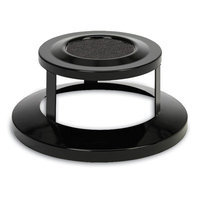 Anova Bonnet Top with Ashtray for 32 and 40 Gallon Receptacle Color: Blue