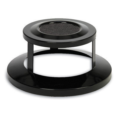 Anova Bonnet Top with Ashtray for 32 and 40 Gallon Receptacle Color: Blue