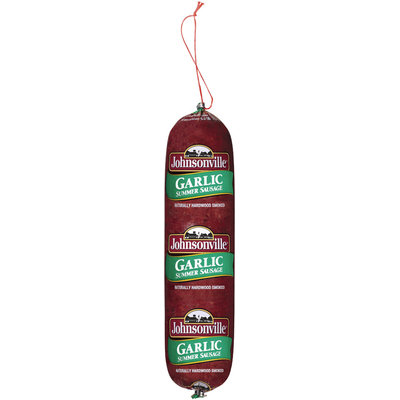 Johnsonville Garlic Bulk Summer Sausage long chub (100079)