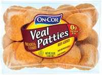 On•Cor® Veal Patties 18 oz. Package