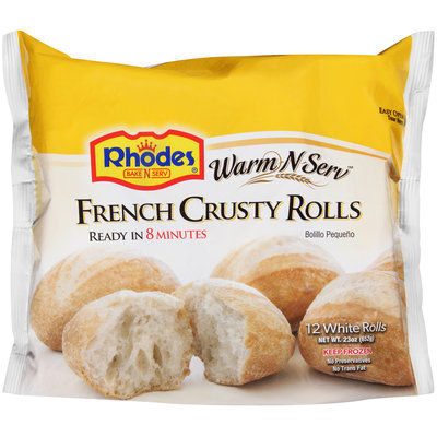 Rhodes® Warm-N-Serv™ French Crusty Rolls 12 ct Bag