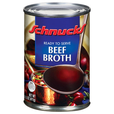 Schnucks Beef Broth 14.5 Oz Can
