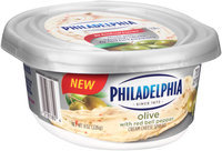 Philadelphia Olive with Red Bell Peppers Cream Cheese Spread