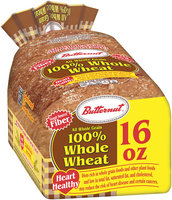 Butternut® 100% Whole Wheat Bread 16 oz. Bag
