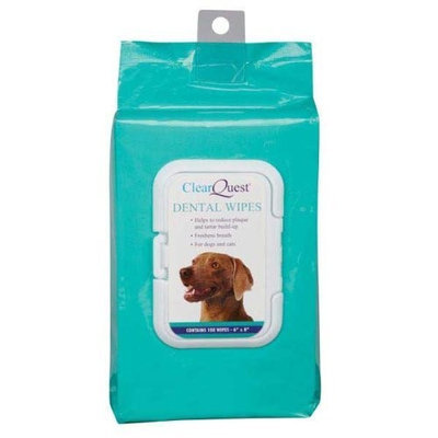 ClearQuest Pet Dental Wipes, 100-Pack