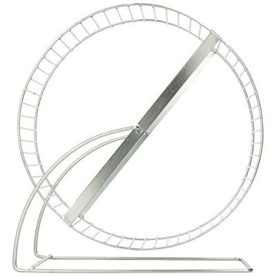 Living World Chrome Plated Guinea Pig Wheel, 9-Inch