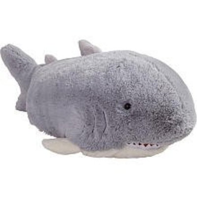 MyPillowPets Pillow Pets Grey Pillow Pet- PeeWee Shark - 11