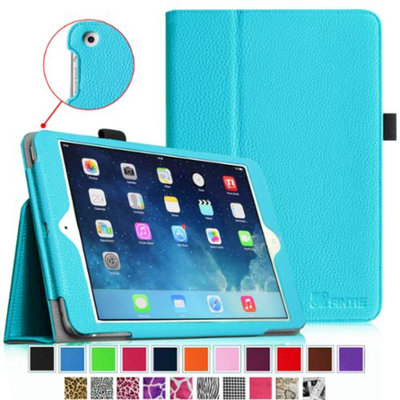 Fintie Folio Slim-Fit Case Cover for Apple iPad Mini 2 with Retina Display (2013) & Mini (2012), Blue