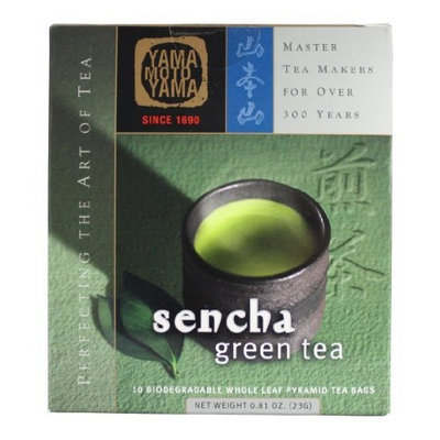 Yamamotoyama Sencha Green Tea Pyramid Bag, 0.81-Ounce Boxes (Pack of 3)