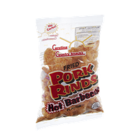 Carolina Country Snacks Hot Barbeque Fried Pork Rinds