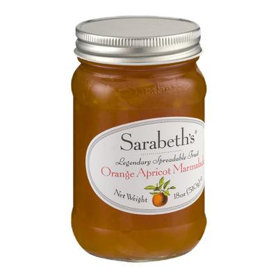 Sarabeth's Legendary Spreadable Fruit Orange Apricot Marmalade