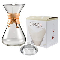 Thirteen Cup Handblown Glass Coffeemaker - 13 Cup Coffee Maker - Chemex - CM-4
