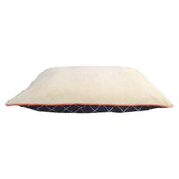 Boots & Barkley XL Pillow - Ikat Lattice Navy/Coral