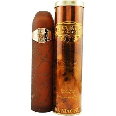 Cuba Magnum Gold By Cuba For Men, Eau De Toilette Spray, 4.3-Ounce Bottle