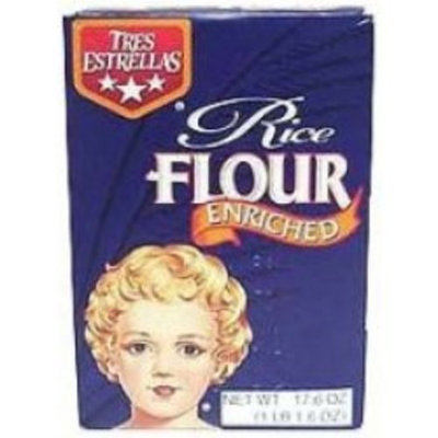 Goya Tres Estrellas Enriched Rice Flour, 17.64 Ounce -- 12 per case.
