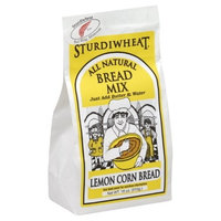 Sturdiwheat Cornbread Mix Midwestern Lemon, 18-Ounce (Pack of 4)
