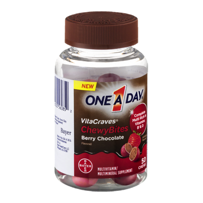 One A Day® Vitacraves® Chewy Bites Berry Chocolate