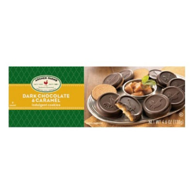 Archer Farms Dark Chocolate & Caramel Cookies 4.6 oz